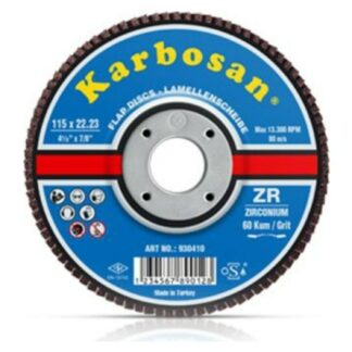 KARBOSAN ZİRKONYUM FLAP DİSK 115x22 40 KUM(983450)