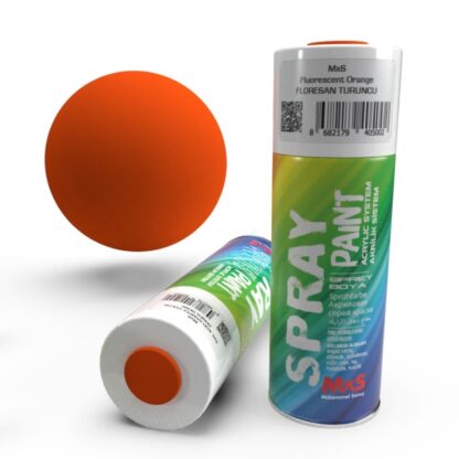 Mxs Floresan Sprey Boya 400 ml Kavuniçi