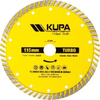 KUPA KUP7010 TURBO ELMAS TESTERE 115 MM