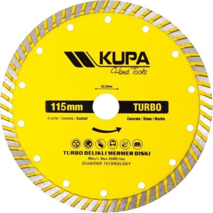 Kupa KUP7010 Turbo Elmas Testere 115 mm
