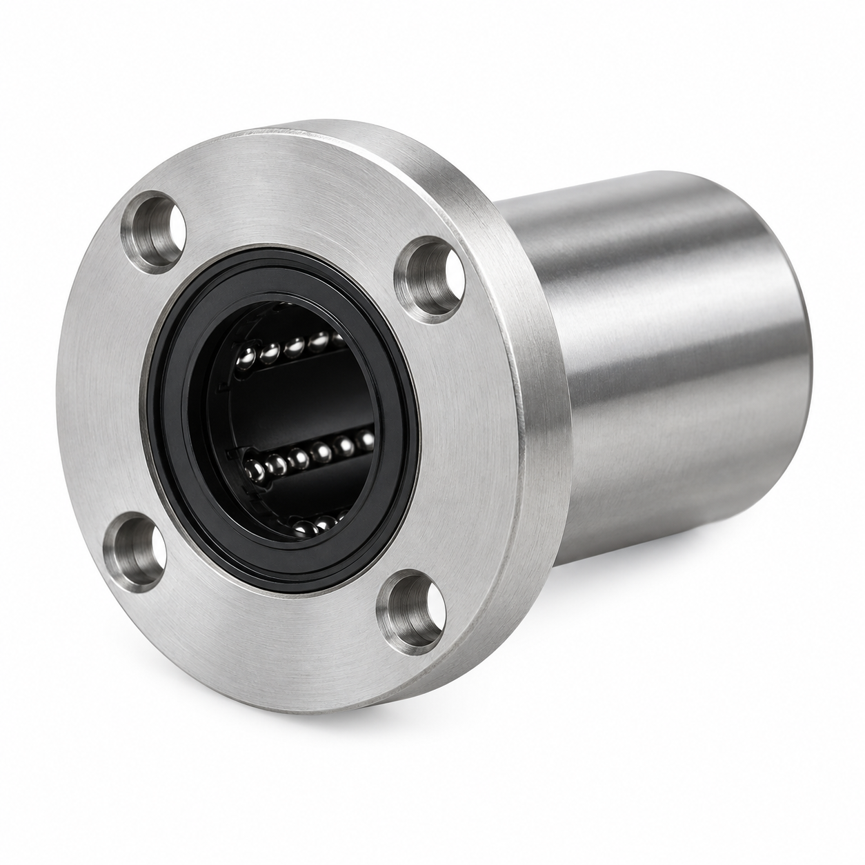 LMEF10UU Yuvarlak Flanşlı Lineer Rulman – 10 mm