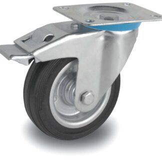SERVİS TEKERİ FRENLİ DÖNER 200 MM (802 SLP 200F)