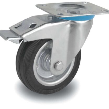 Servis Tekeri Frenli Döner 200 mm (802 Slp 200F)