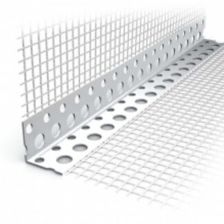 PVC FİLELİ KÖŞE PROFİLİ 110 GR BEYAZ 2.50 MT