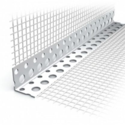 PVC Fileli Köşe Profili 110 gr Beyaz 2.50 mt