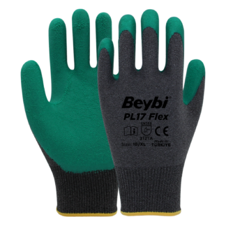 NO:9 PL-17 FLEX LATEKS ELDİVEN YEŞİL- GRİ BEYBİ