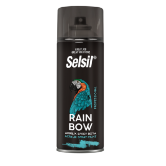 SELSİL SPREY BOYA RAİNBOW RAL7001 GÜMÜŞ GRİ