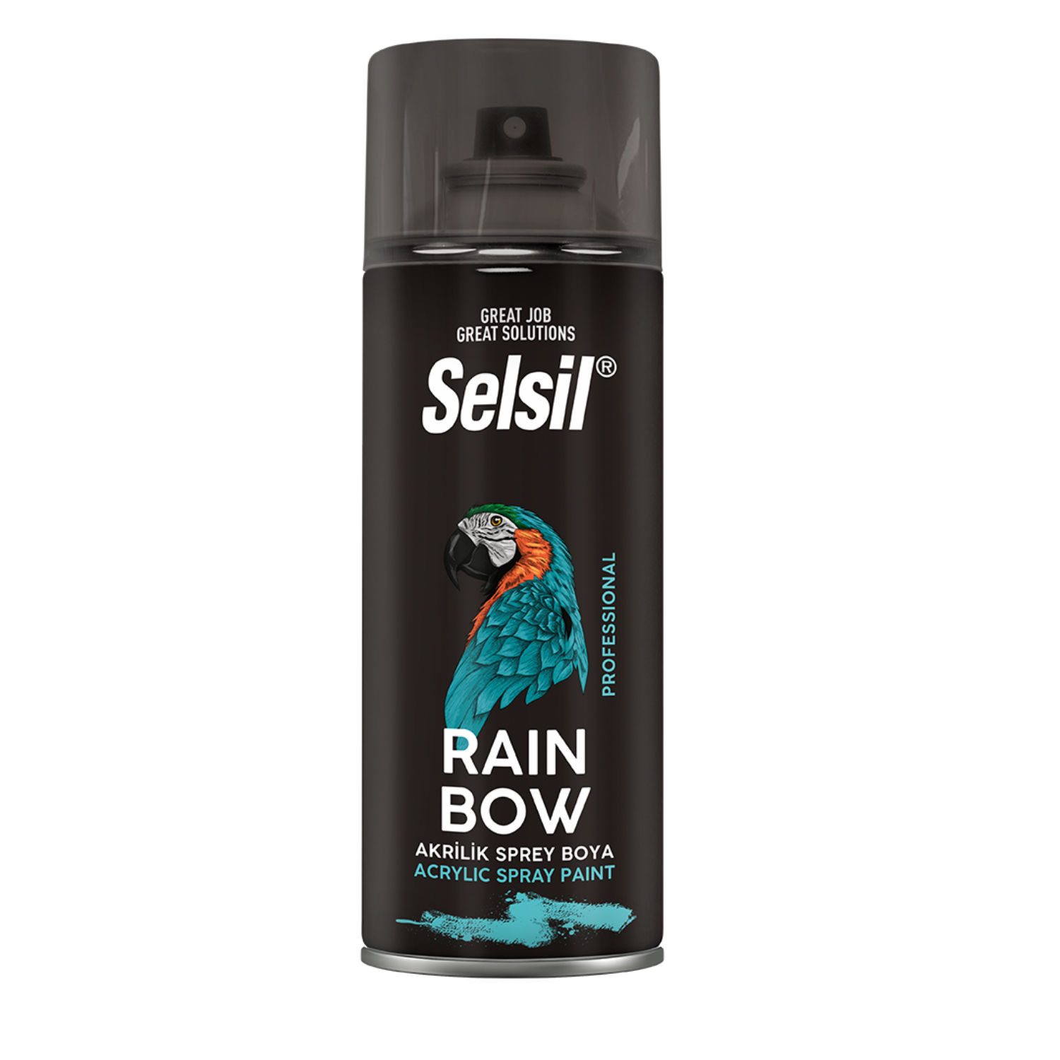 Selsil Sprey Boya Rainbow RAL7001 Gümüş Gri