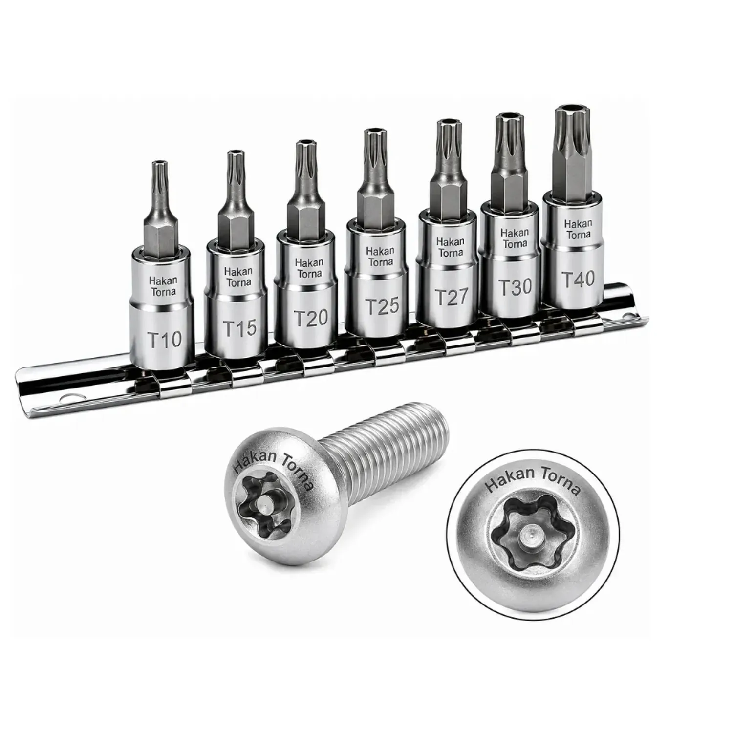 Retta RTL0704 Lokmali Delikli TORX 5 Köşe 7 Parça