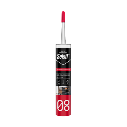 Selsil Rtv İsi Silikon Kirmizi 280 ml