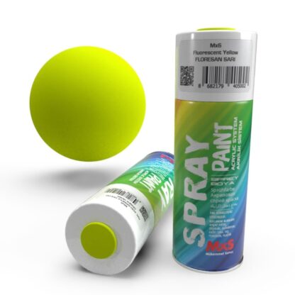 Mxs Floresan Sprey Boya 400 ml Sari