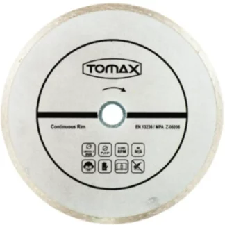 TOMAX SÜREKLİ ELMAS KESİCİ 180x2.2x22