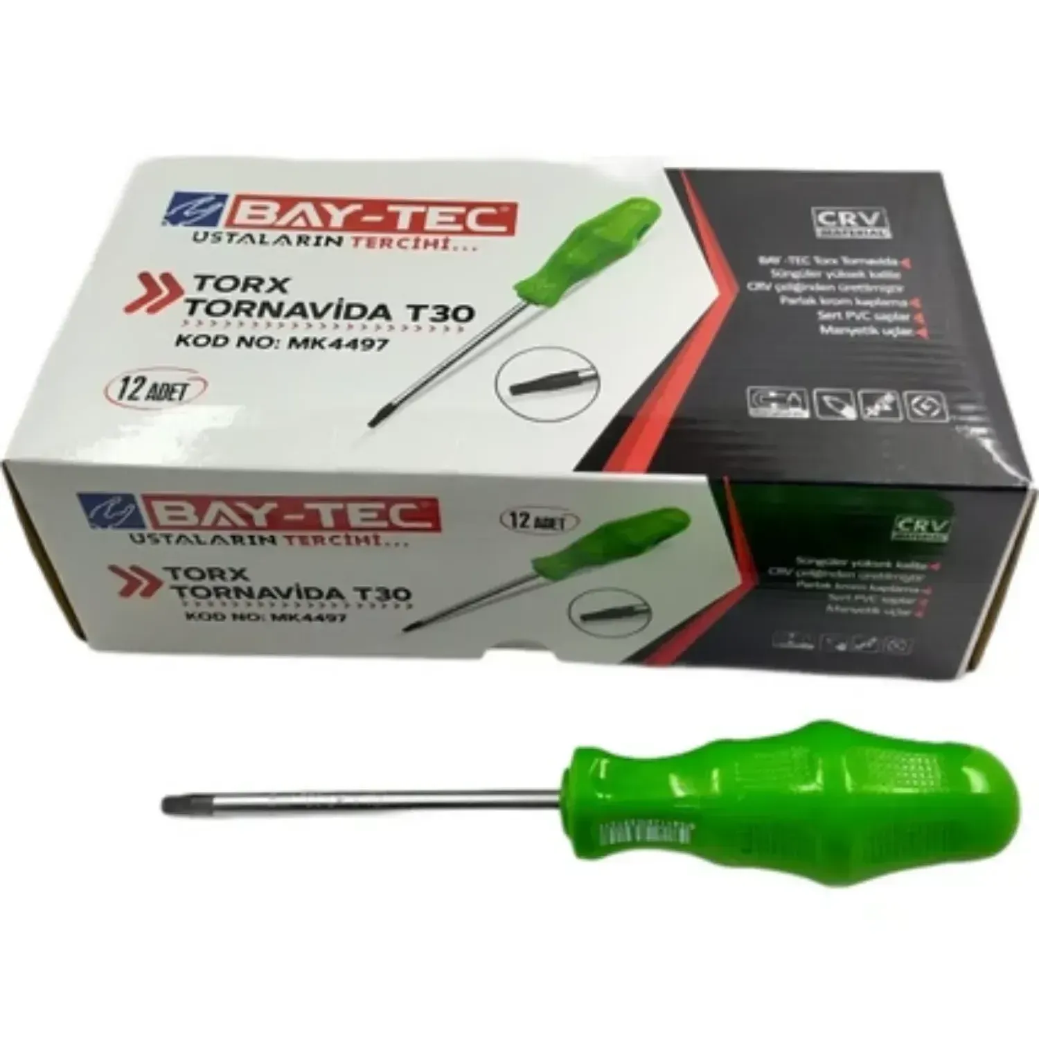 TORX Uçlu Tornavida T10 Baytec
