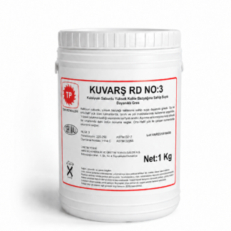 Türkiye Petrolleri KUVARS RD NO:3 kalsiyum kırmızı gres 1 kg