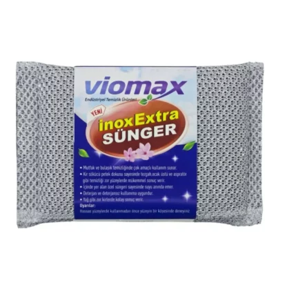 Wiomax Temizlik INOX Bulaşik Süngeri 2 Li KOD:785