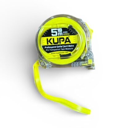 Kupa KUP8181 Şeffaf Şerit Metre 5X19 mt