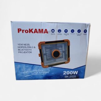 PRO KAMA SOLAR LED PROJEKTÖR BK-2025 200W