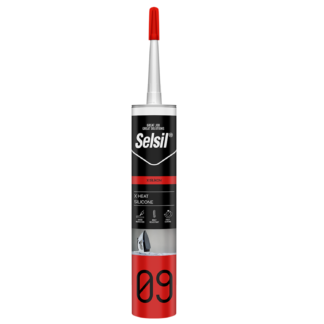 SELSİL X RTV ISI SİLİKONU KIRMIZI 280 ML