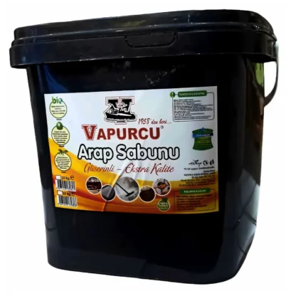 Vapurcu Arap Sabunu Kova 15 kg