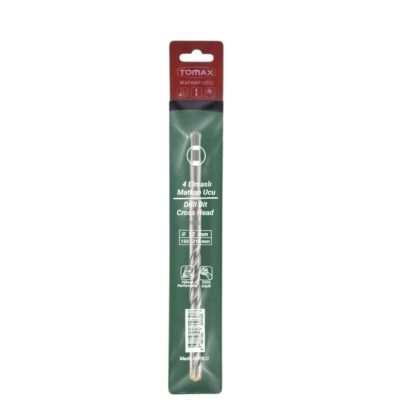 TOMAX SDS Plus Matkap Ucu 4 Elmaslı 12X210