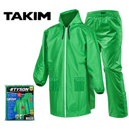 KUPA Premium Takım Yağmurluk Yeşil