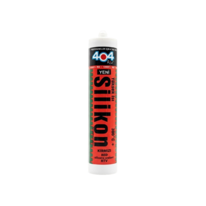 404 RTV Isı Silikon Kırmızı 280 gr