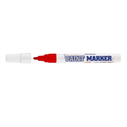 MUNHWA Paint Marker İnce Tam Örtücü Kalem Kırmızı