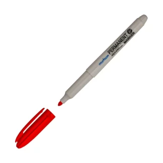 MUNHWA Permanent Marker Asetat Kalemi Fine Kırmızı