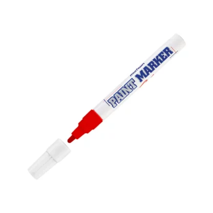 MUNHWA Paint Marker Tam Örtücü Boya Kalemi Kırmızı