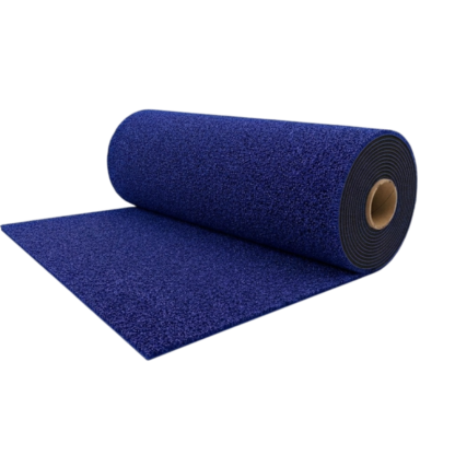 WALKM. Kıvırcık Paspas 14 mm X100 cm Mavi 15 m — Metre Fiyatı