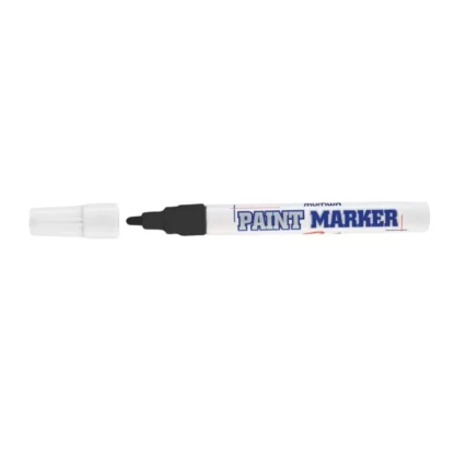 MUNHWA Paint Marker İnce Tam Örtücü Kalem Siyah